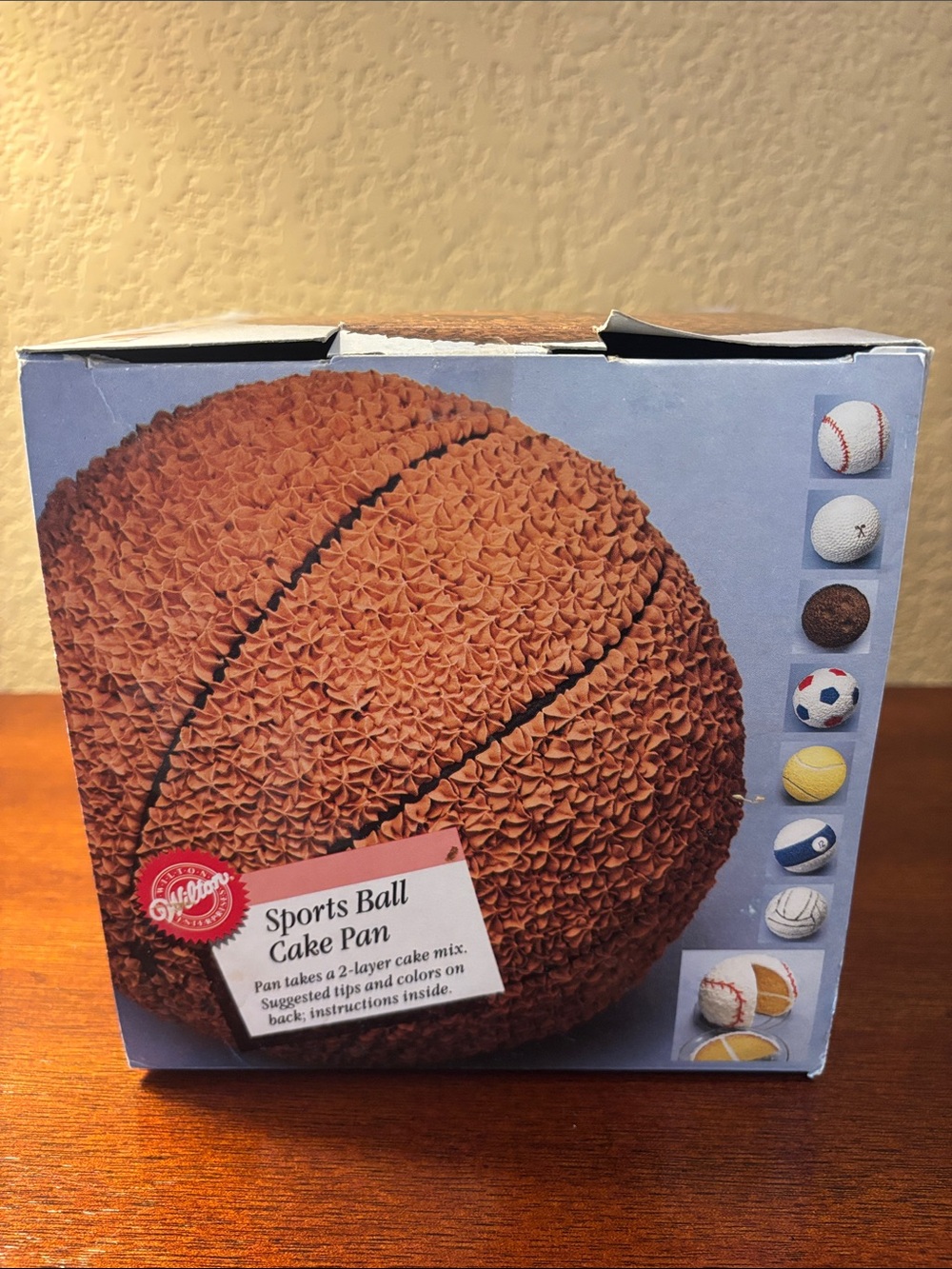 Wilton Sports Ball Aluminum Cake Pan